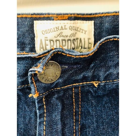 AEROPOSTALE DRIGGS DARK WASH JEANS - Picture 5 of 6